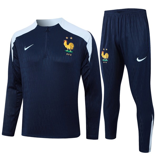 Sudadera De Training Francia 2024 2025 Azul